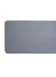 Anti-Tear Exercise Mat with Carrying Strap, 60cm, Grey