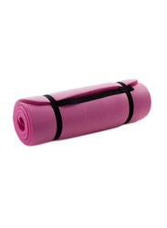 Exercise Yoga Mat With Comfort Foam & Carrying Case, Pink