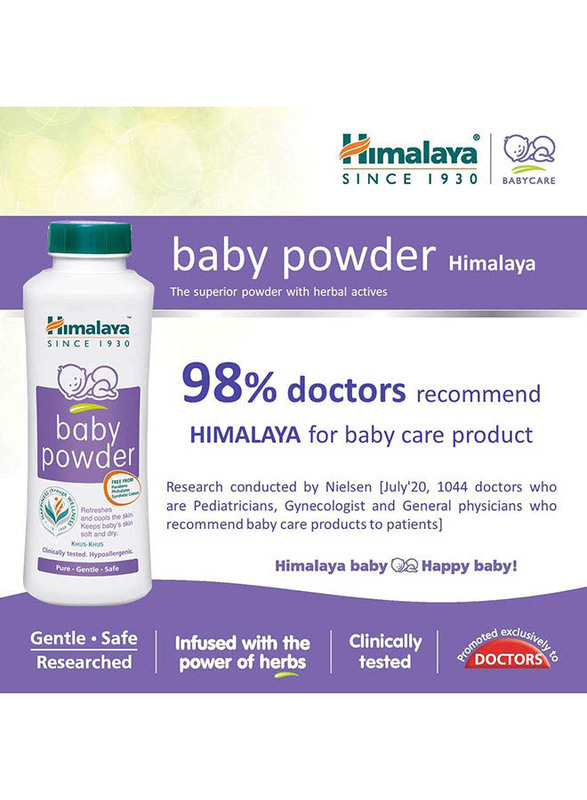 Himalaya 400gm Baby Powder, White