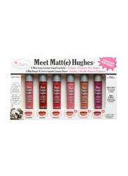 The Balm 6-Piece Meet Matt(e) Hughes Vol.3 Liquid Lipstick,  Multicolor