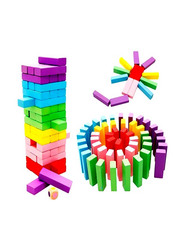 Wooden Blocks, Ages 3+, Multicolour