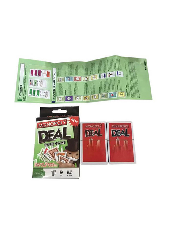 Monopoly Deal Card Game, Ages 8+