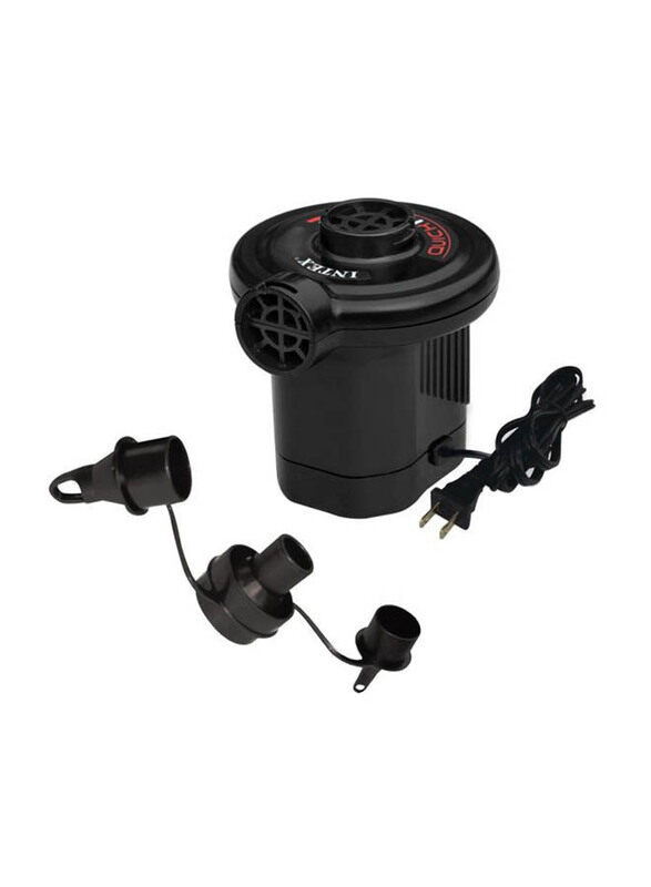 

Intex Quick Fill Electric Air Pump, 66620, Black