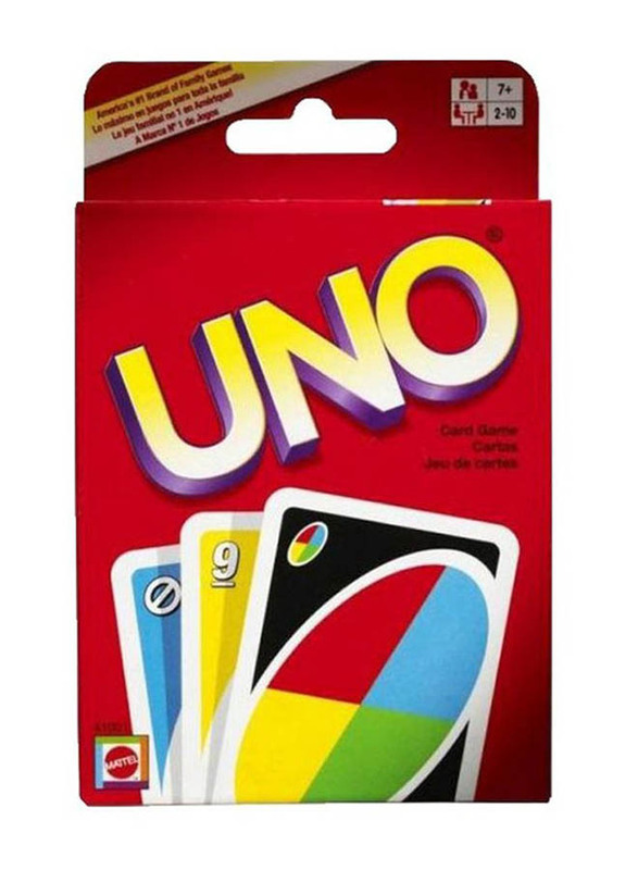 Mattel Uno Playing Card Game, Ages 7+, Multicolour