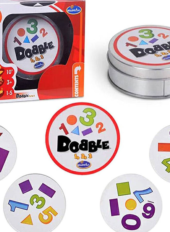 Dobble 123 Card Game, Ages 3+