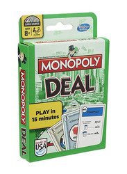 Hasbro 110-Piece Monopoly Deal Card Game Set, Ages 8+