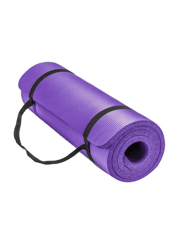 Yoga Pilates Mats, 10mm, Purple