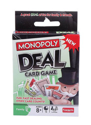 Funskool 108-Piece Monopoly Deal Card Game with Family, Multicolour