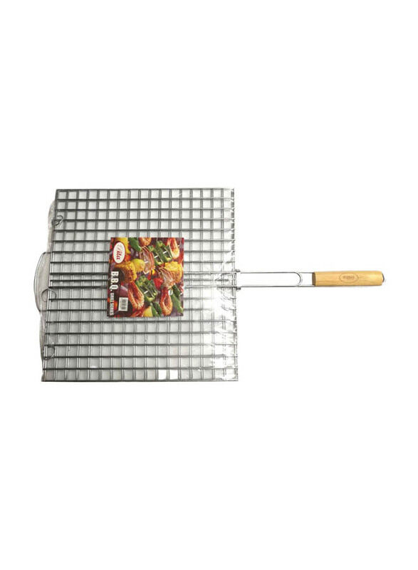 

Bita Stainless Steel Bbq Grill, HERJEJ, Silver/Brown