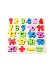 Wooden Numbers, Ages 3+