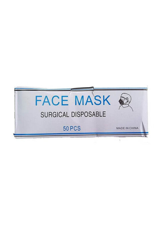 

Generic Surgical Disposable Face Mask Set, 50 Pieces, B07PZ8CYB7, Blue