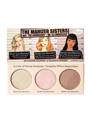 The Balm The Manizer Sisters AKA The Luminizers Highlighter Palette,  Multicolor
