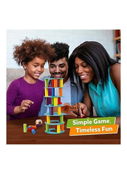 Toyshine Roman Wooden Tower Stacking Game, Ages 3+, Multicolour