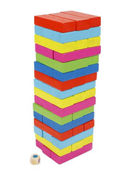 48-Piece Cascading Block Stacking Game, Ages 3+, 2724680000000