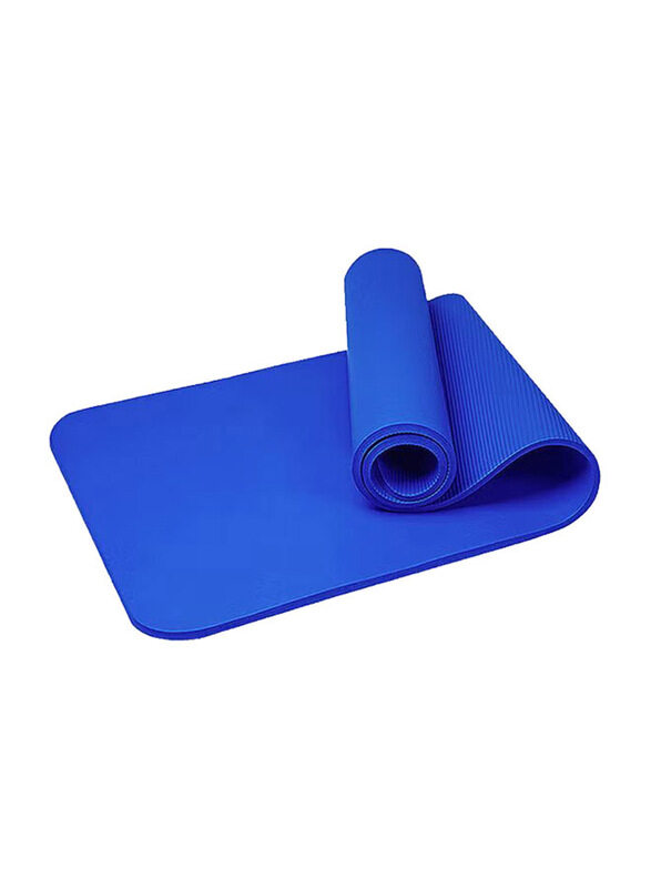 

Generic Multi-Functional Anti-Skid Yoga Mat, 10 mm, Blue