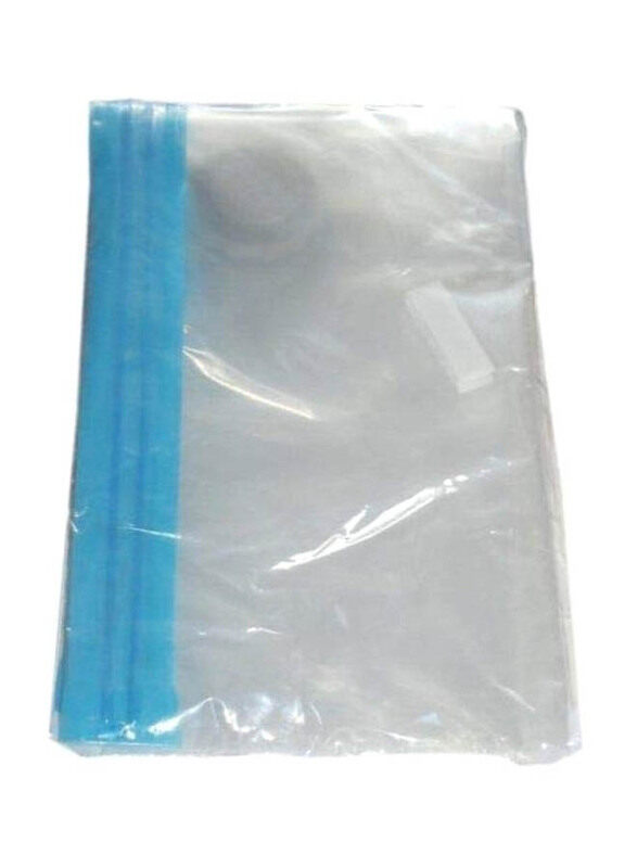 

Generic Travel Vacuum Suction Bag, 6 Pieces, 90751608, Clear/Blue