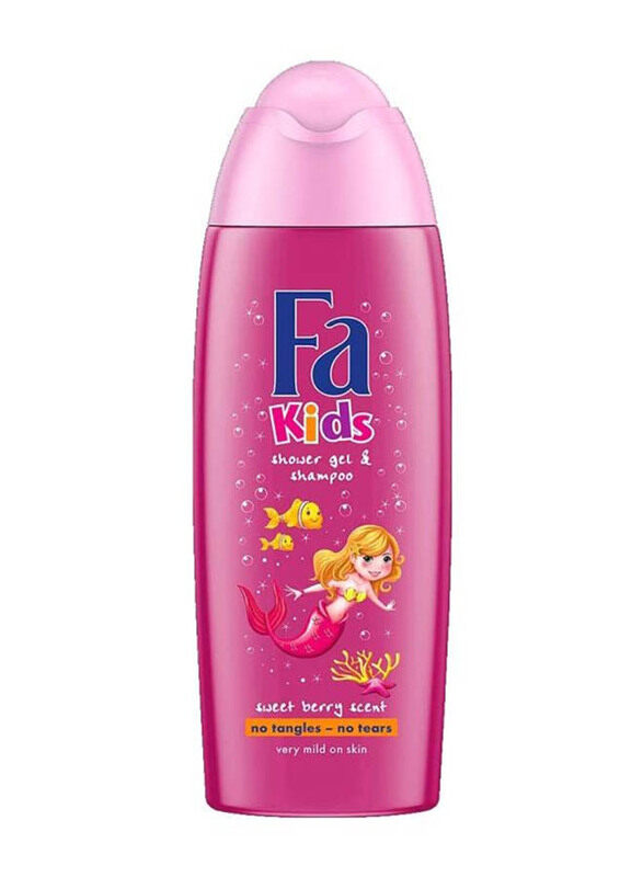 

Fa 250ml Sweet Berry Scent Shower Gel & Shampoo, Multicolour