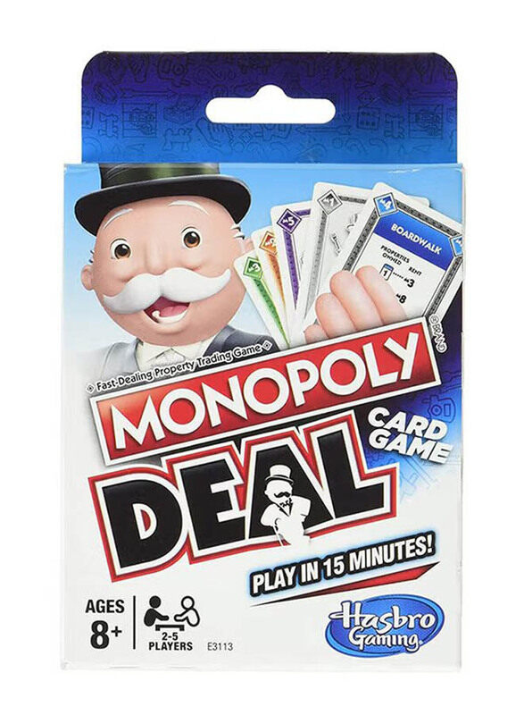 

Uno 110-Piece Monopoly Deal Theme Card Game, Multicolour