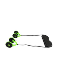 Multi Function Double Ab Roller Wheel, Black/Green