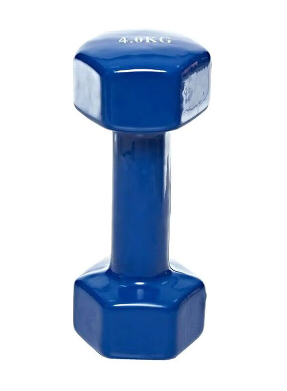 

Tasheng Eric Hexagonal Iron Dumbbell, 4 KG, Blue