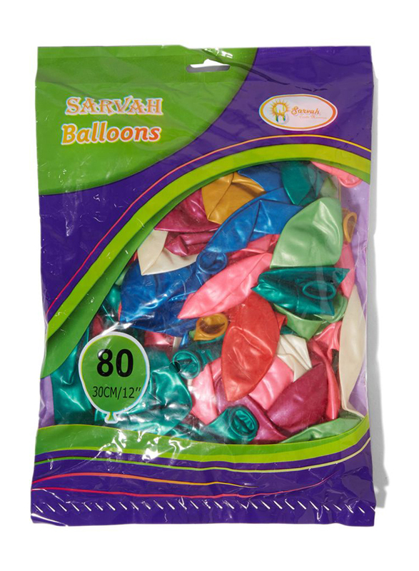 Sarvah Pack of 80 Party Balloon