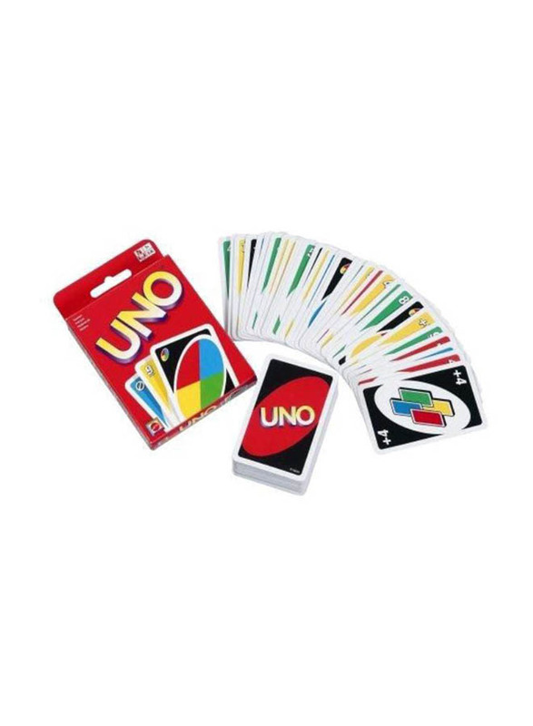 Uno Card Game, Ages 7+, Multicolour