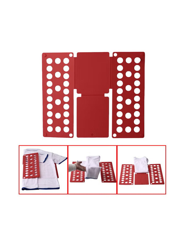 Standard Clothes Folding Board, Red