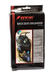 Estcar Car Back Seat Organizer, Black