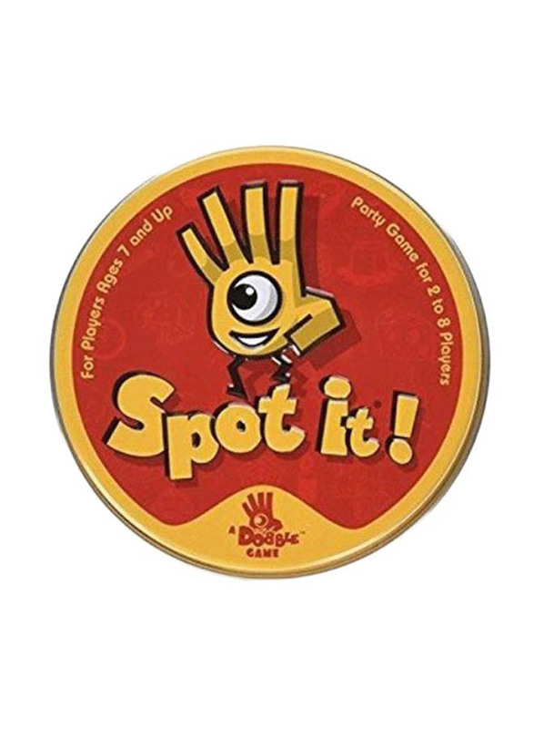 Dobble Game Spot It Design Card Game, Ages 7+, Multicolour