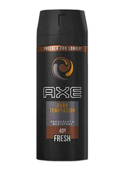 AXE Dark Temptation 48H Fresh Deodorant Body Spray for Men, 150ml