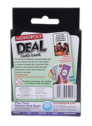 Funskool Monopoly Card Games, Ages 8+, 22 x 39cm, Multicolour