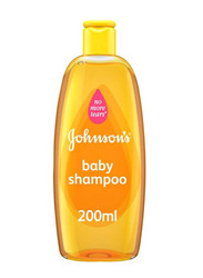 Johnson's 200ml No More Tears Baby Shampoo, Yellow