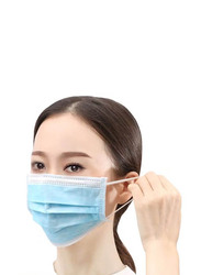 Disposable 3 Layer Face Masks, 50 Pieces