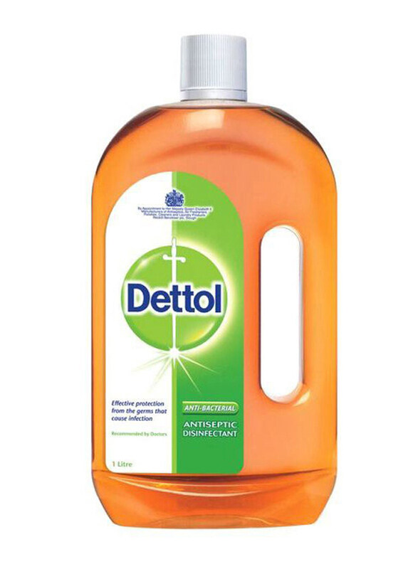 

Dettol Anti-Bacterial Antiseptic Disinfectant Liquid, 1 Liter