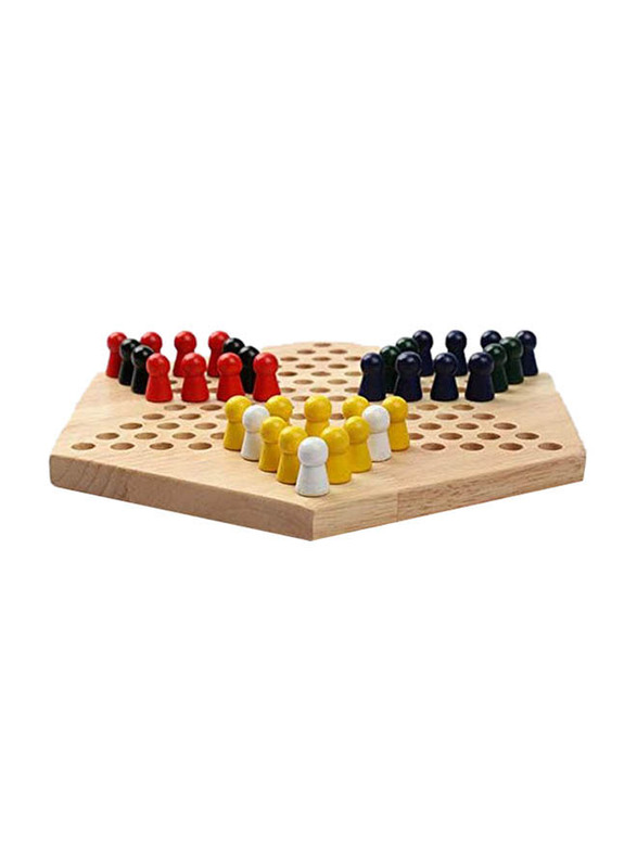 SN Toy Zone Wooden Chinese Checkers Board Game, Ages 3+