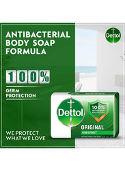 Dettol Original Anti-Bacterial Bar Soap Unisex, 4 x 120g