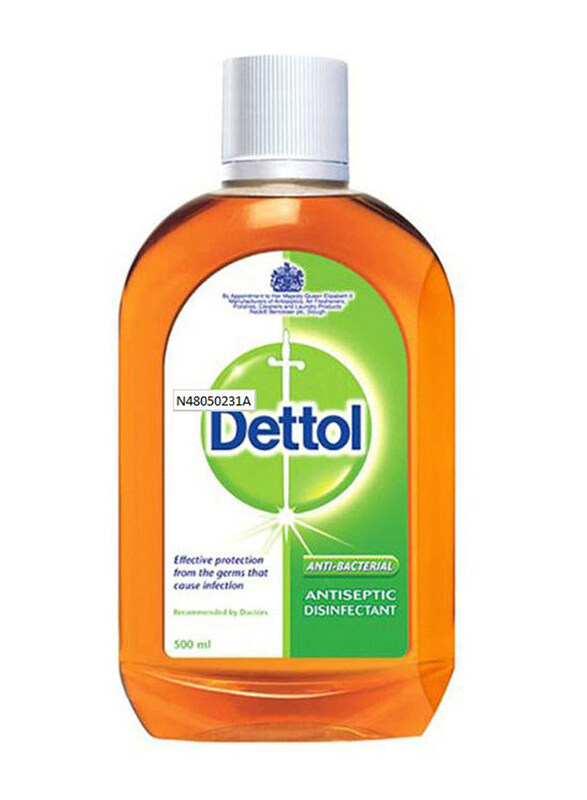 

Dettol Anti-Bacterial Antiseptic Disinfectant Liquid, 500ml