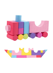Gobuy Foam Building Blocks Toy Set, 50 Pieces, Ages 3+