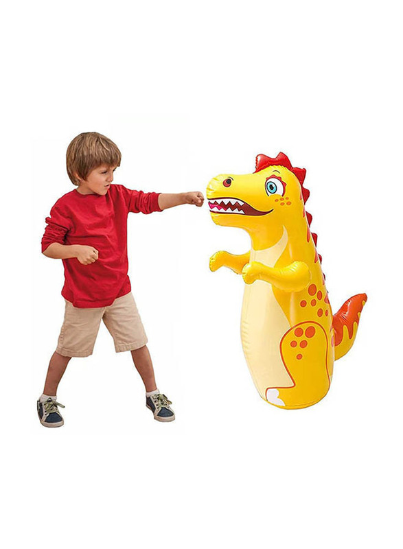 Intex 3D Inflatable Dinosaur Bop Bag, 44669NP, Multicolour