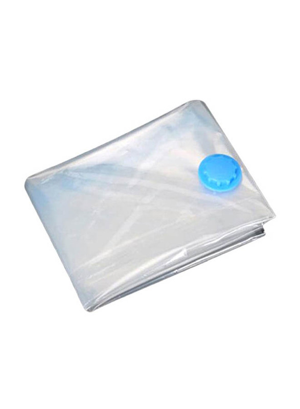 Vacuum Seal Storage Organizer, ZM1206703, Clear/Blue