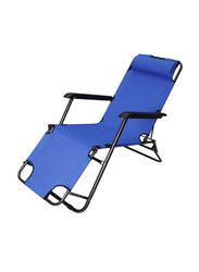 Generic 3-in-1 Foldable Beach Chair, Blue