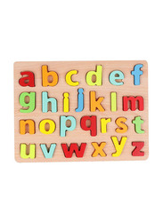 Webby Wooden Alphabets Learning Toy, Ages 3+, Multicolour