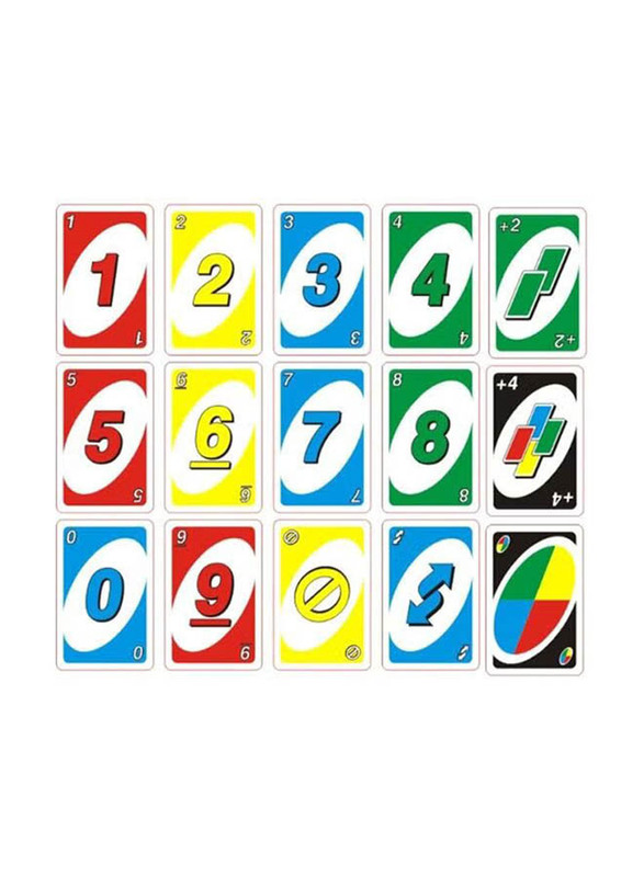 Uno Family Fun Card Game, Multicolour