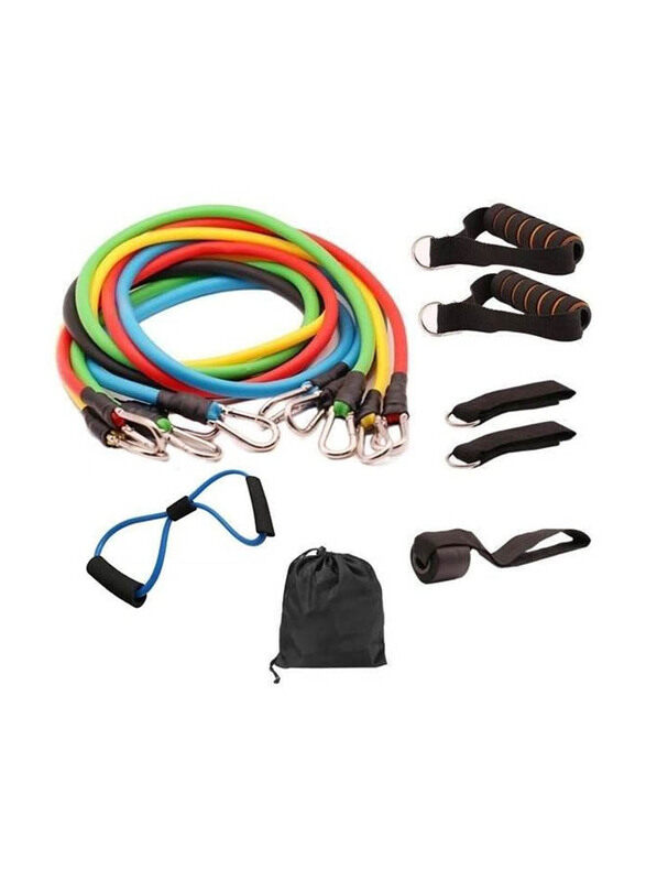 

Generic Muscle training Resistance Bands, 12 Piece, Multicolour