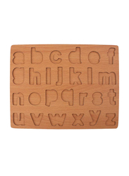 27-Piece Wooden Small Alphabet Letters Puzzle Toy
