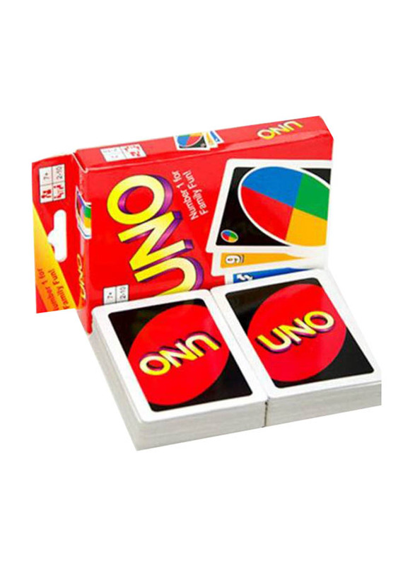 Mattel Uno Playing Card Game, Ages 7+, Multicolour