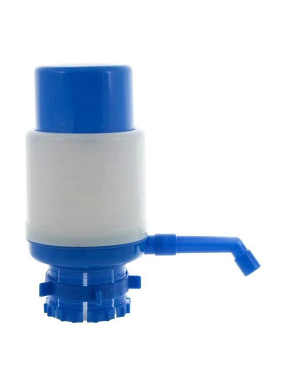 

Generic Water Hand Press Pump, White/Blue