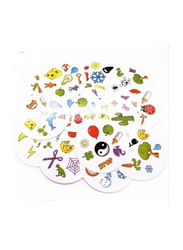 Spot it Paper Dobble It Game Family Party Entertainment Spot Board Game, Multicolour