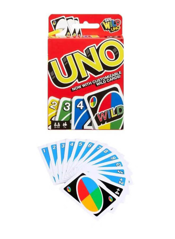 Uno Playing Card Game, Ages 7+