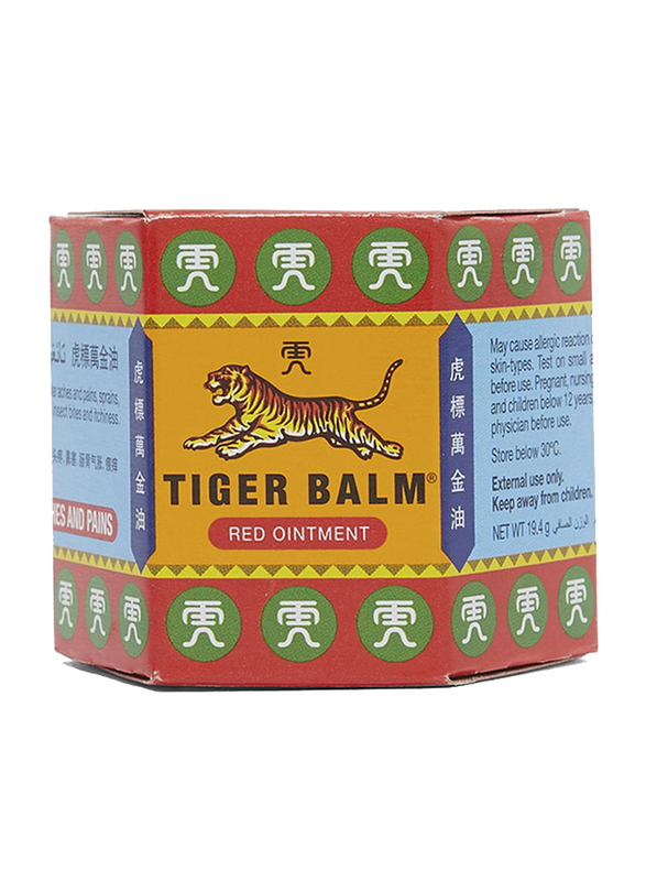 Tiger Balm Pain Relief Red Ointment, 19.4gm